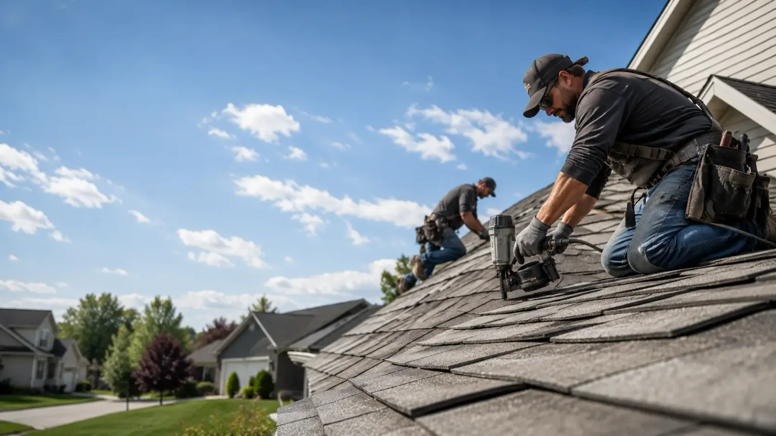 Storm Damage Roof Repair in Leslie, WV near me
